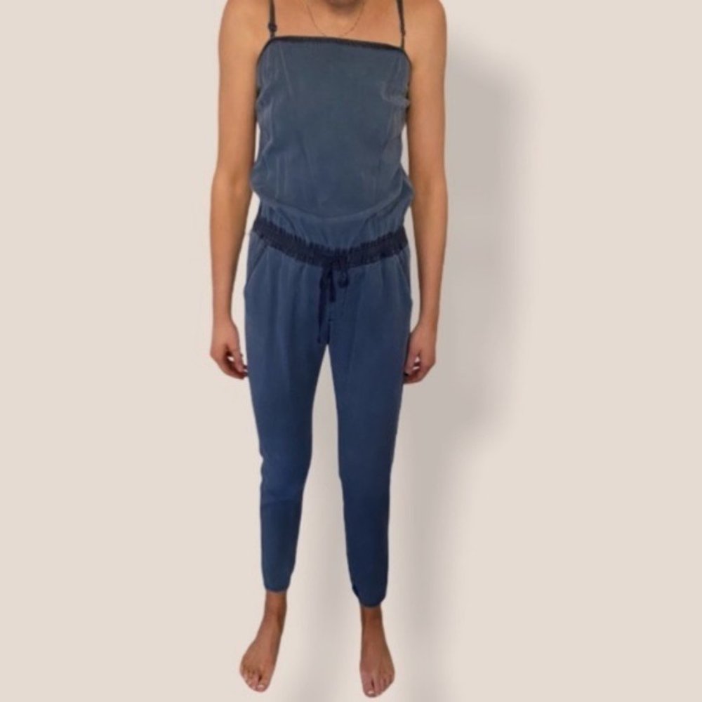 Adriano Goldschmied extra small chambray jumpsuit